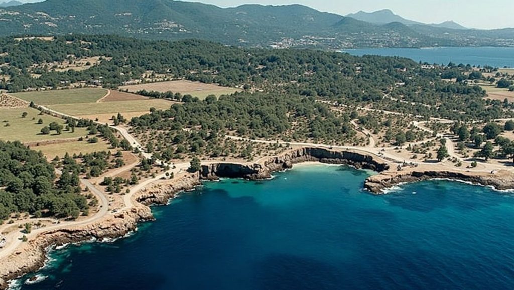 Detalle del agua en Cala Conta, Sant Josep de sa Talaia, Ibiza