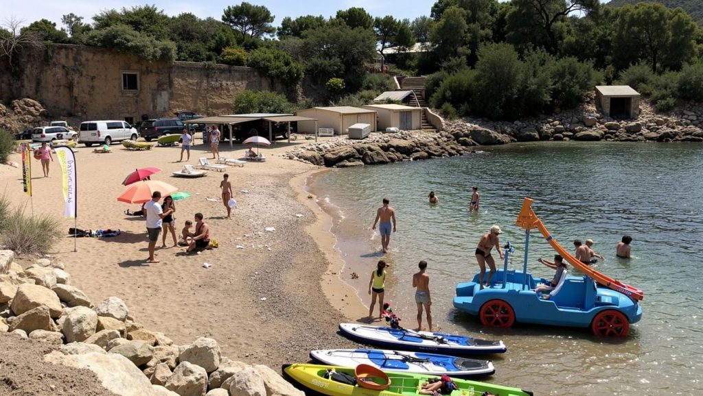 Arena y mar en Cala de Portitxol, Sant Joan de Labritja, Ibiza