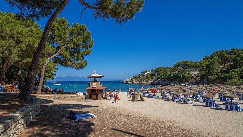 Camino de acceso a sa Font, Capdepera, Mallorca