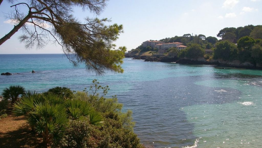 Detalle del agua en Cala de sa Font, Capdepera, Mallorca