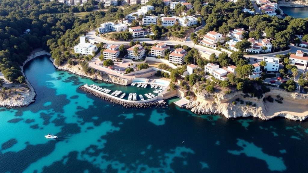 Playa de Cala del Guix, Calvià, costa de Mallorca