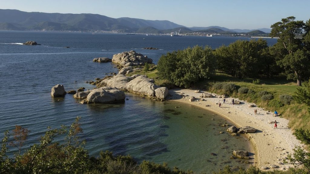 Cala do Cabalo en Galicia (A Coruña)