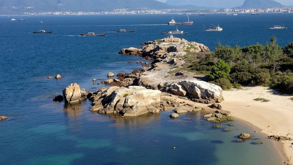 Aguas de Cala do Cabalo en Galicia (A Coruña)