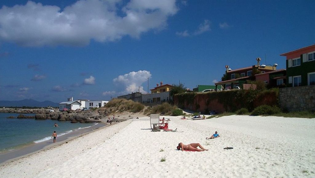 Cala do Xunqueiro en Galicia (A Coruña)