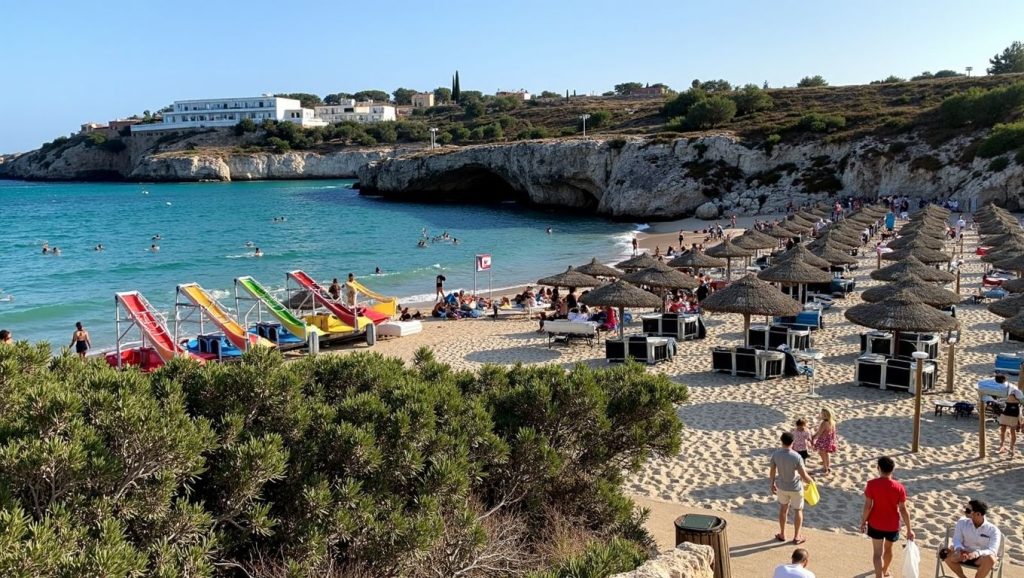 Playa Domingos en Manacor, Mallorca