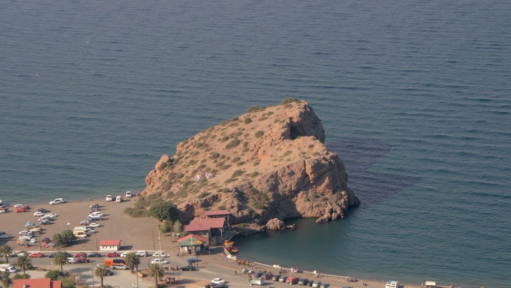 Vista de Cala el Pargo en Salobreña, Granada