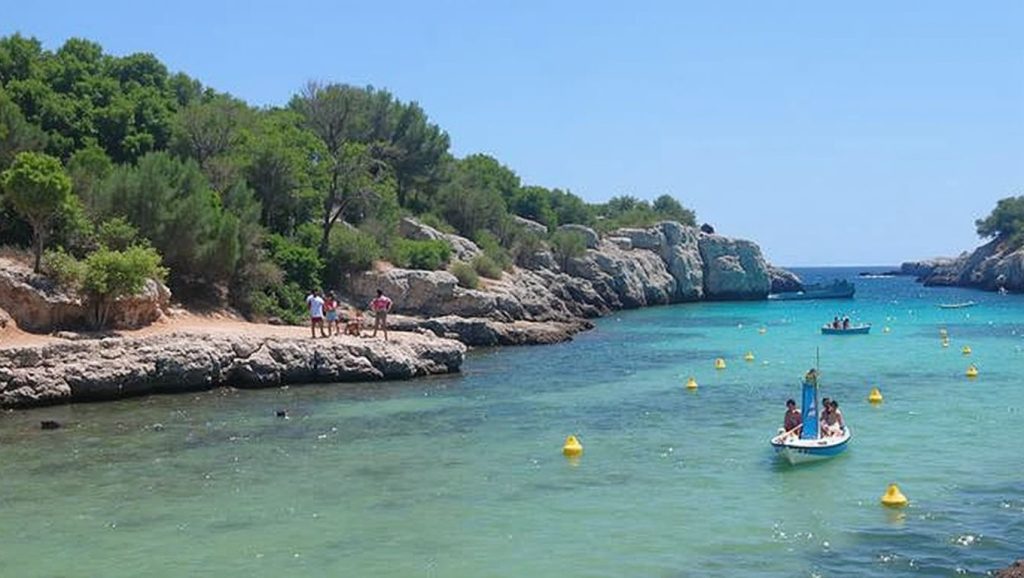Aguas de Cala en Blanes en Ciutadella de Menorca (Menorca)