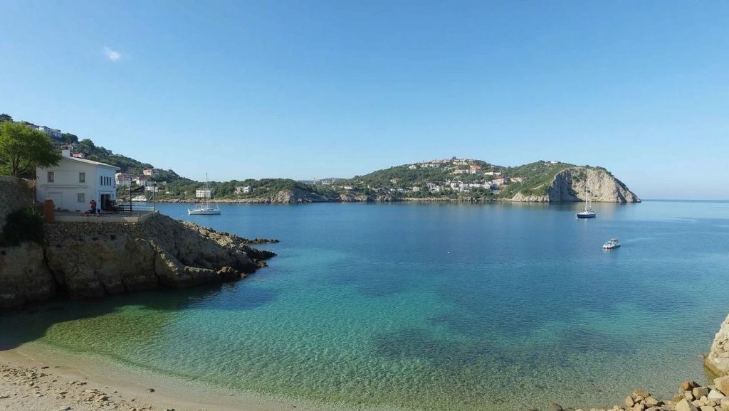 Arena fina en en Fonoll, Andratx, Mallorca