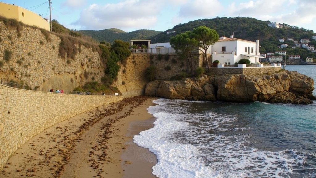 Horizonte desde Cala en Fonoll, Andratx, Mallorca
