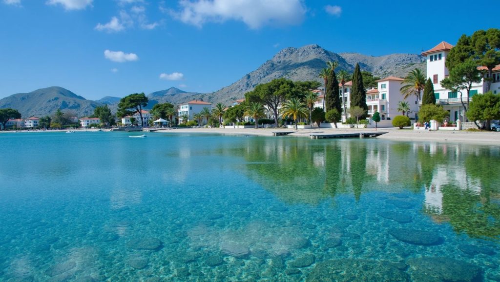 Agua y arena en Cala en Gossalba, Pollença