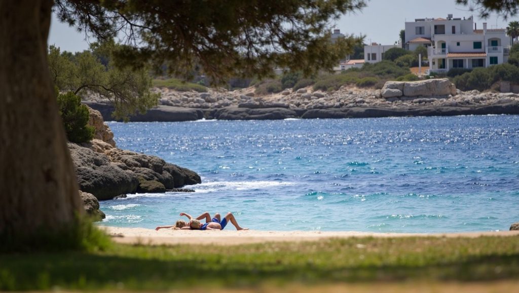 Arena fina en Esmeralda, Felanitx / Santanyí, Mallorca