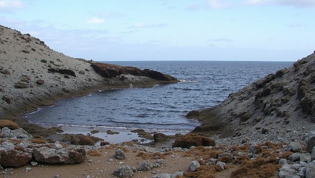 Playa Estreta (Artà) desde la arena, Artà, Mallorca