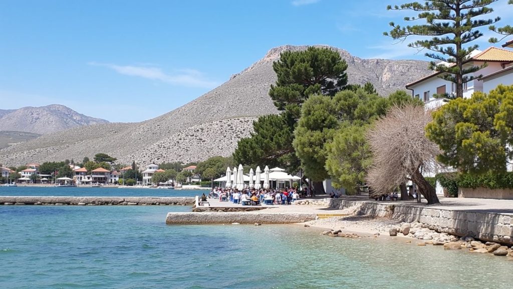 Vista de Cala Estreta (Pollença) en Pollença, Mallorca