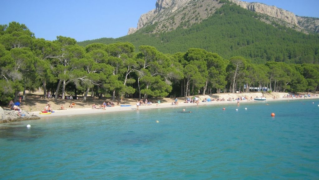 Costa de Pollença desde Cala Estreta (Pollença), Mallorca