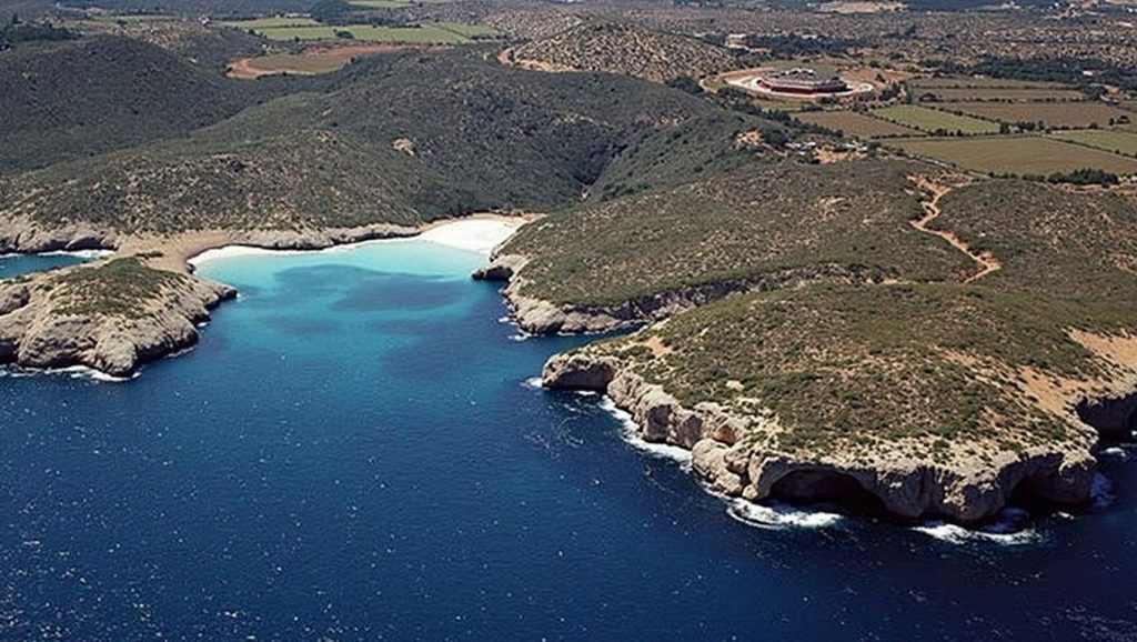 Textura de arena en Falcó (Manacor), Manacor, Mallorca