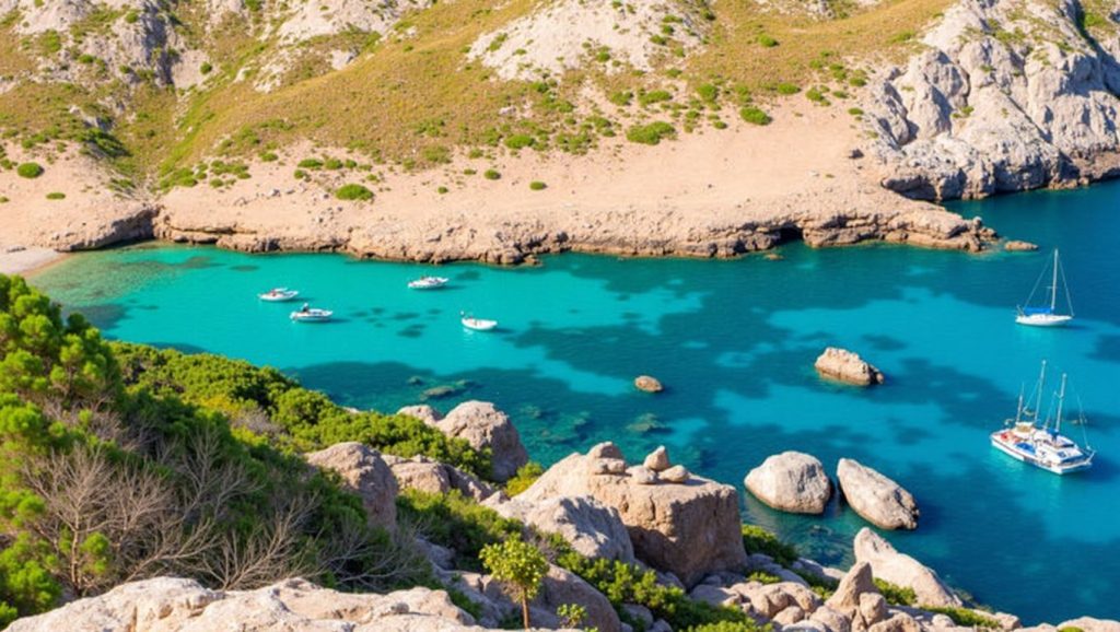 Vista del entorno de Figuera (Formentor), Pollença, Mallorca