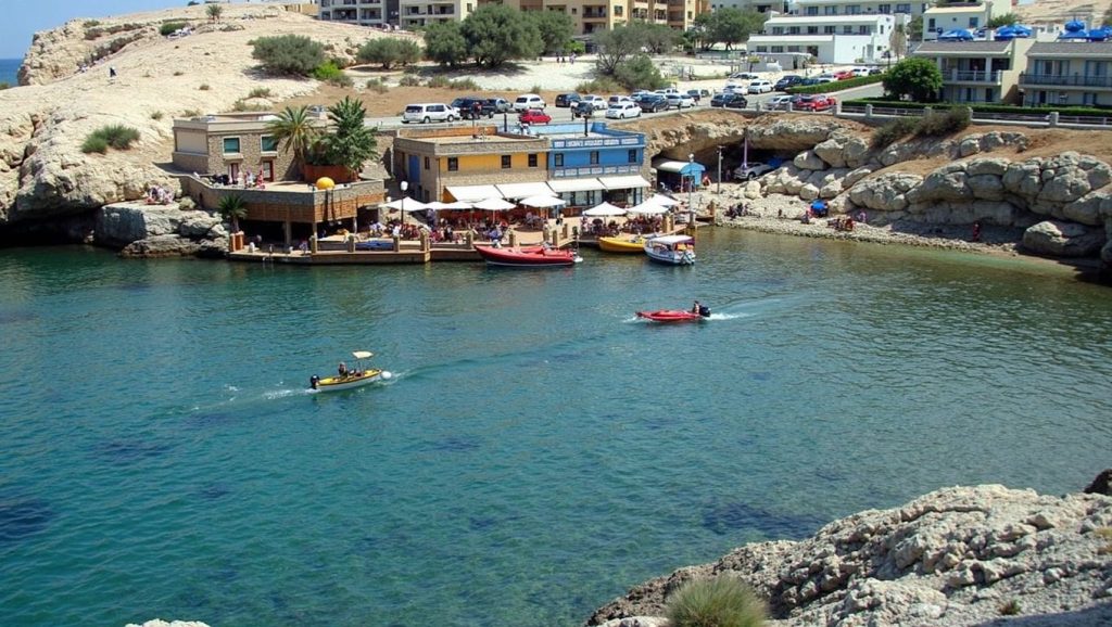 Arena y orilla en Cala Gat, Capdepera, Mallorca