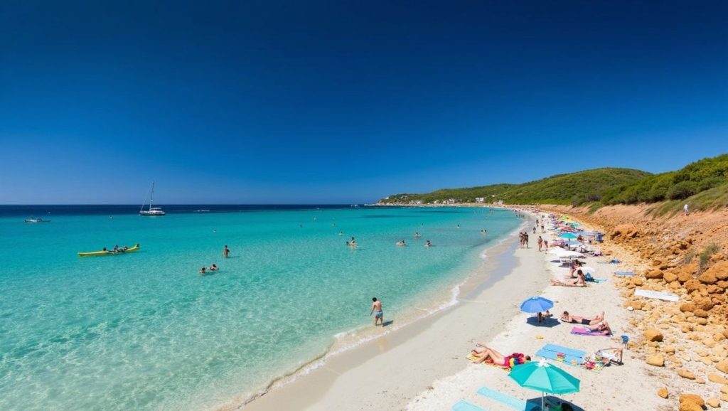 Vista general de Cala Gat, Capdepera