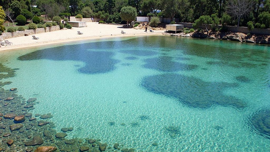 Horizonte desde Cala Gració, Sant Antoni de Portmany, Ibiza