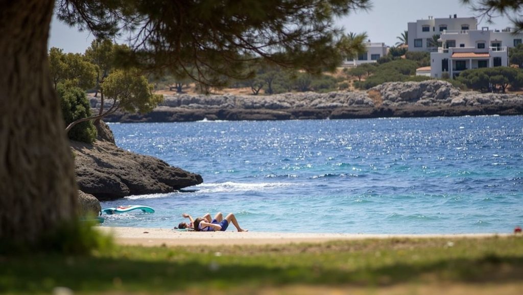 Detalle del agua en Cala Gran, Santanyí / Felanitx, Mallorca