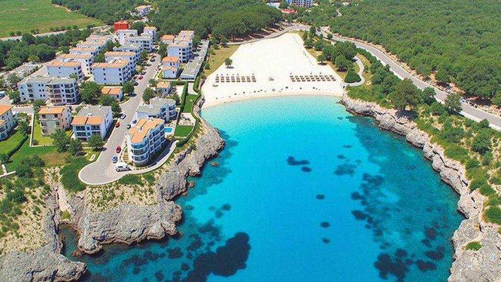 Olas rompiendo en Cala Marçal, Felanitx