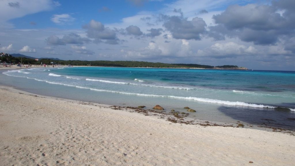 Horizonte desde Cala Millor, Son Servera, Mallorca