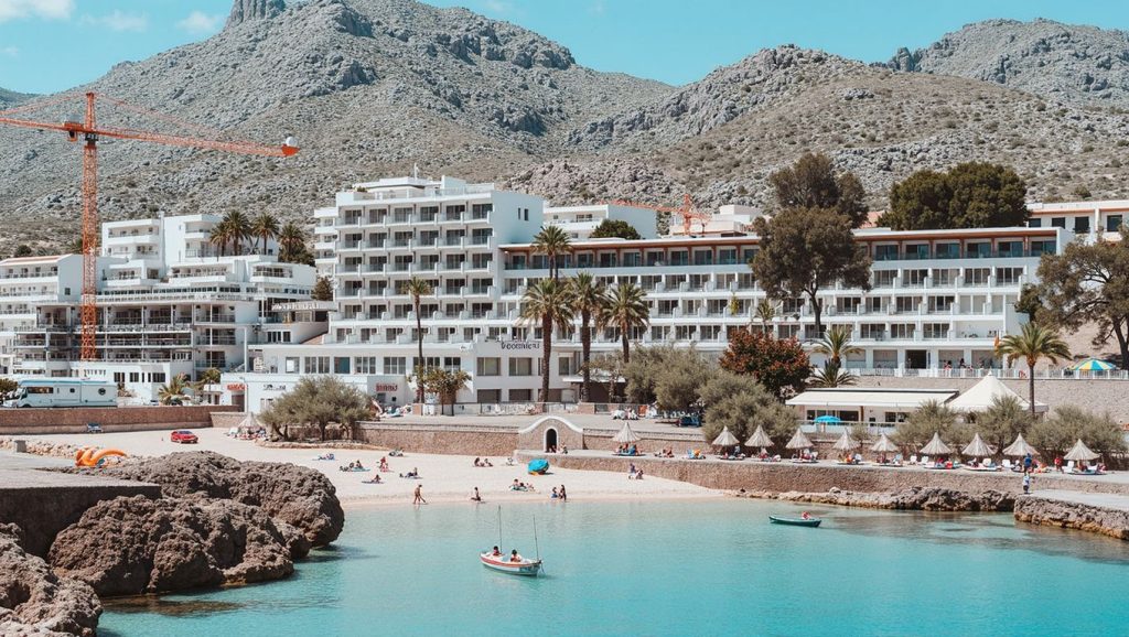 Horizonte desde Cala Molins, Pollença, Mallorca