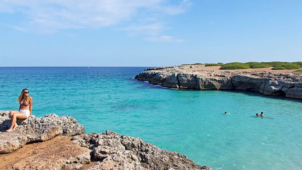 Playa de Cala Morlanda, Capdepera, costa de Mallorca