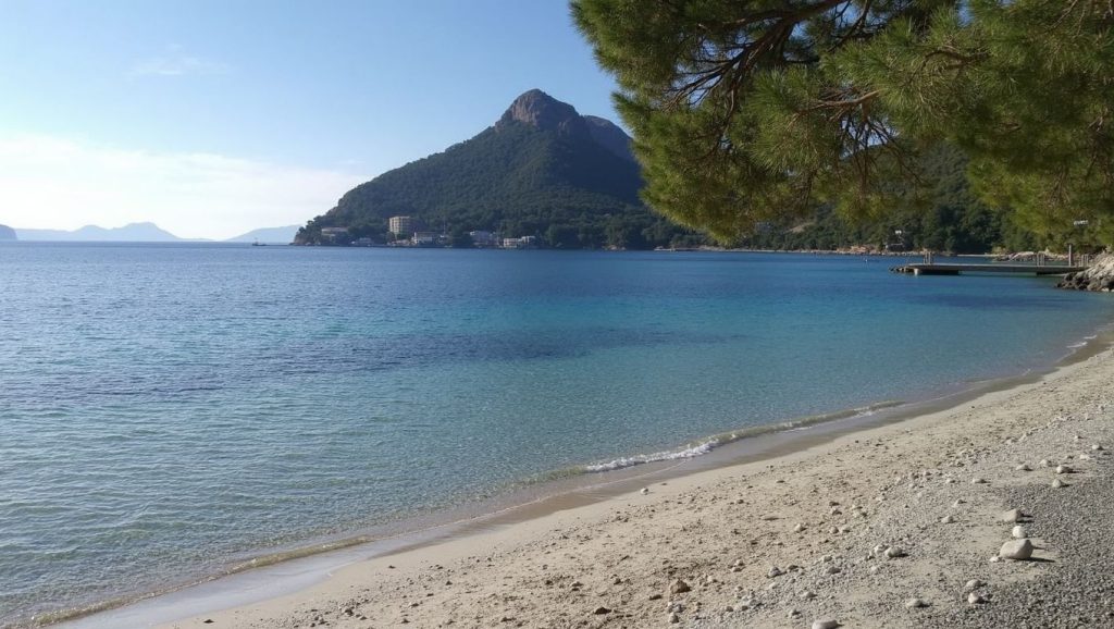 Horizonte desde Cala Nova, Santa Eulàlia des Riu, Ibiza