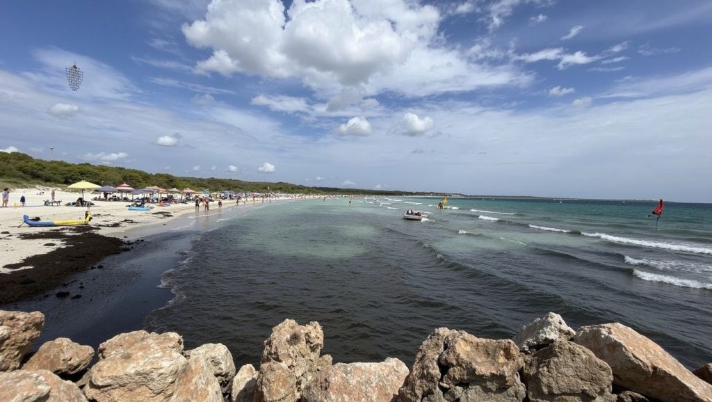 Horizonte desde Cala Pi, Llucmajor, Mallorca