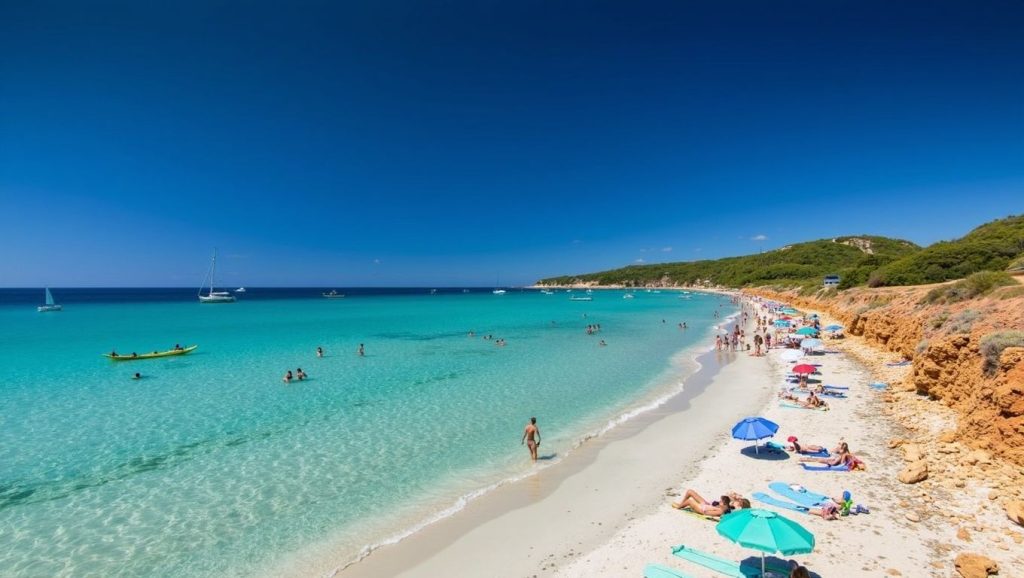 Vista general de Cala Pi, Llucmajor