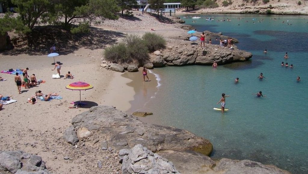 Costa de Calvià desde Cala Portals Vells, Mallorca