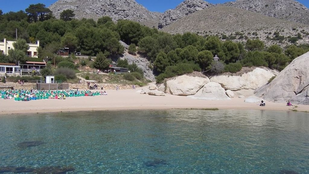 Playa Sant Vicenç en Pollença, Mallorca