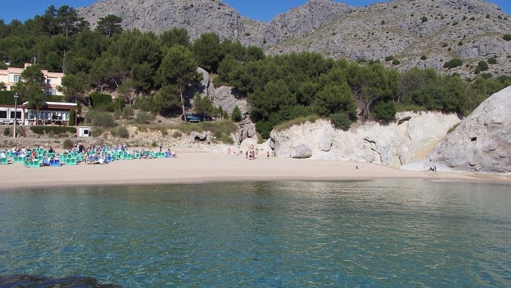Playa Sant Vicenç en Pollença, Mallorca