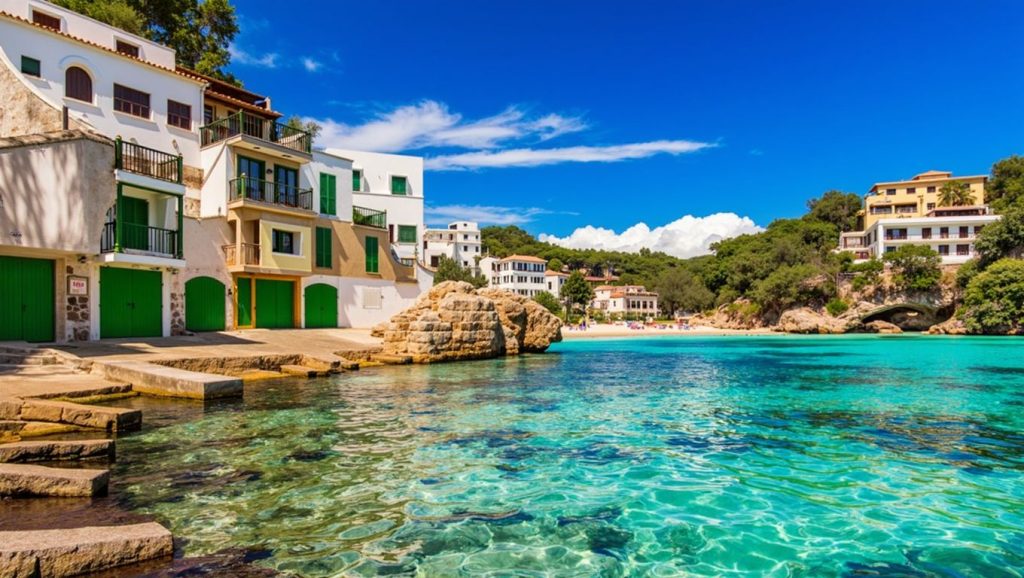 Playa Santanyí en Santanyí, Mallorca