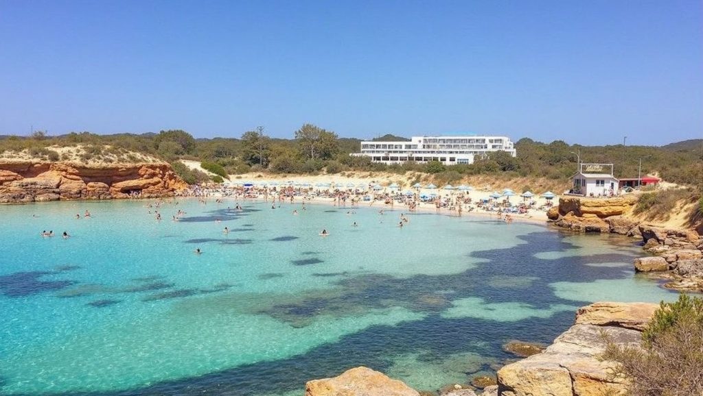 Camino de acceso a Saona, Formentera, Formentera