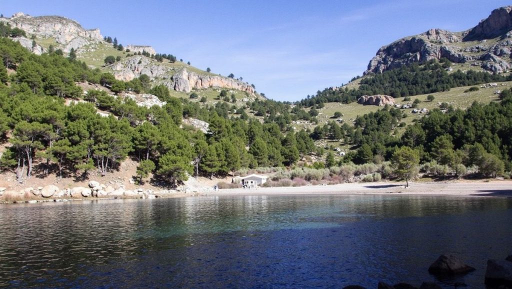 Textura de arena en Tuent, Escorca, Mallorca