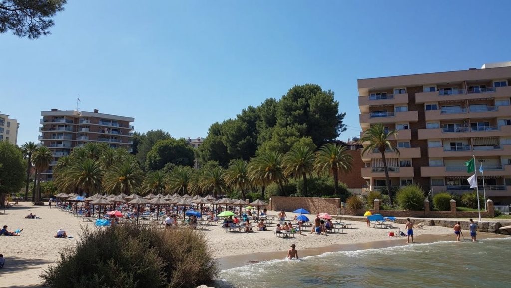 Playa de Cala Vinyes, Calvià, costa de Mallorca