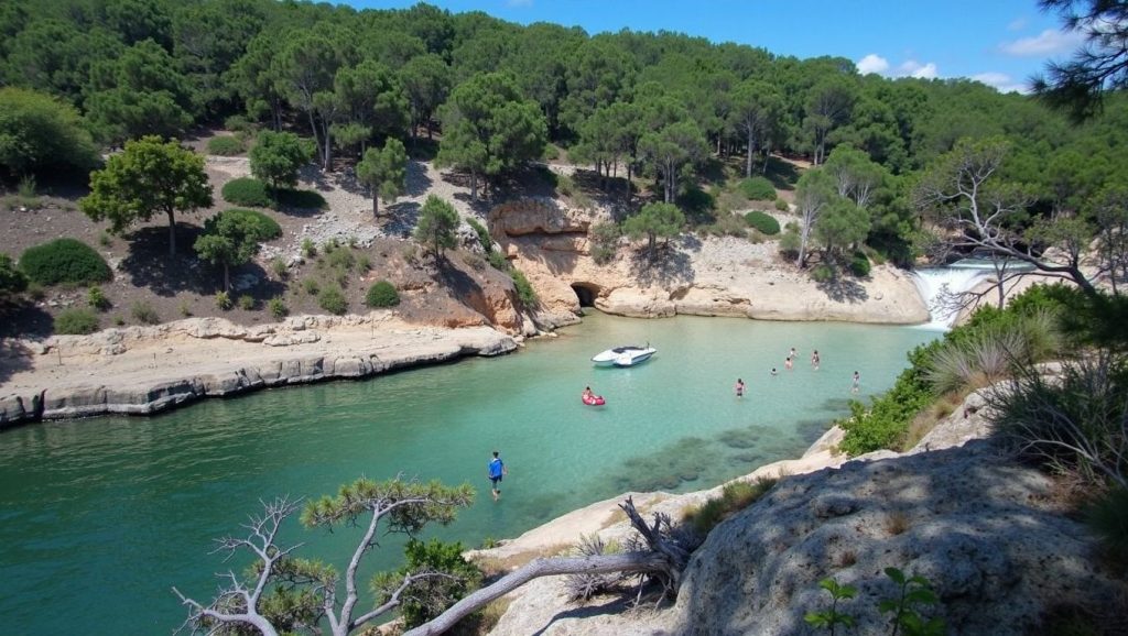 Vista del entorno de Vinyes, Calvià, Mallorca