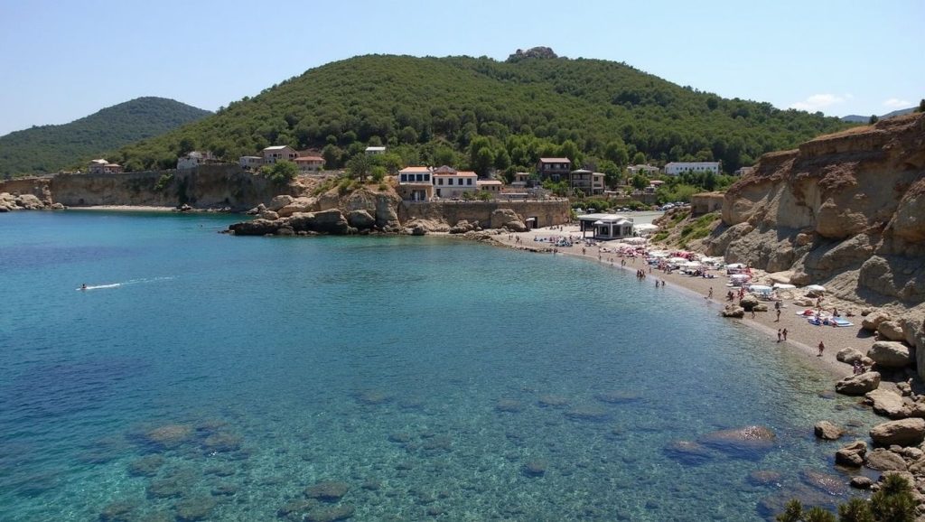 Amplia vista de Cala Xarraca, Sant Joan de Labritja, Ibiza
