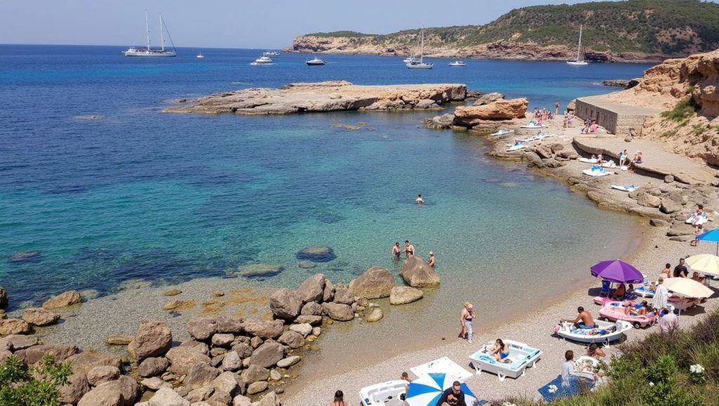 Playa Xarraca en Sant Joan de Labritja, Ibiza