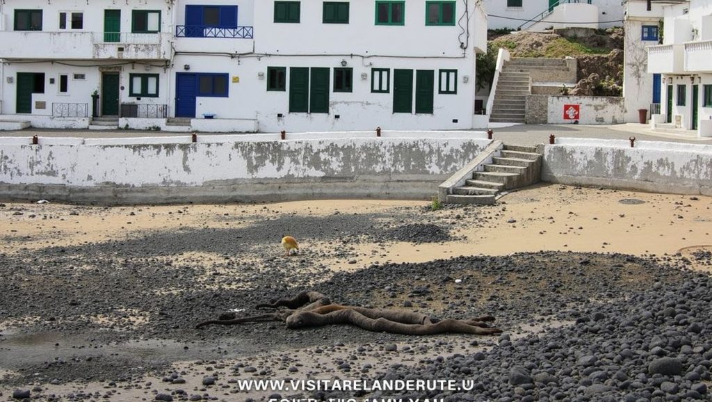 Aguas de caleta de Caballo en Tinajo (Lanzarote)