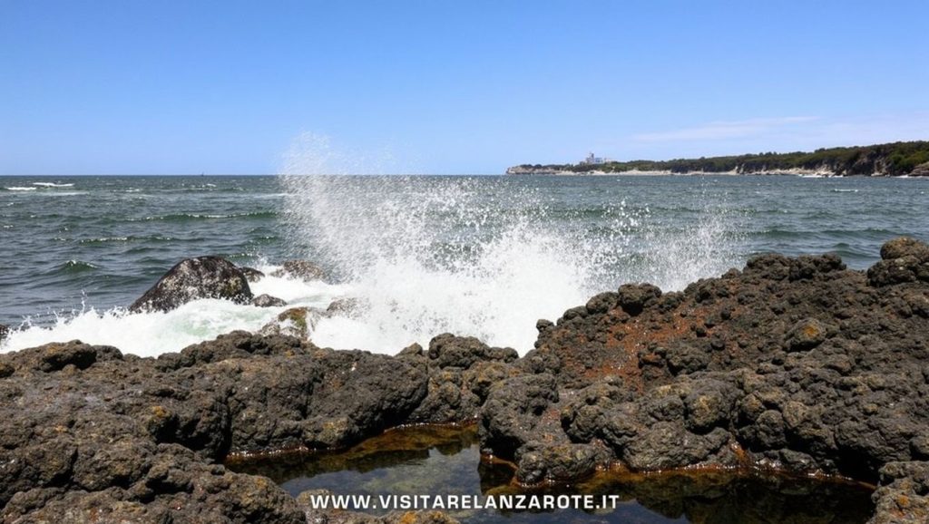 Entorno natural de caleta de Caballo en Lanzarote