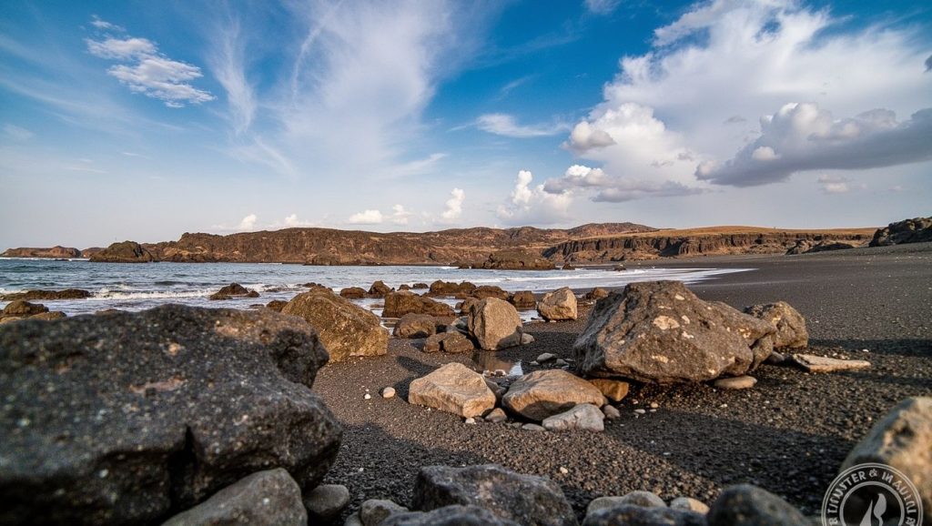Arena de Caleta del Mariscadero, Tinajo (Lanzarote)