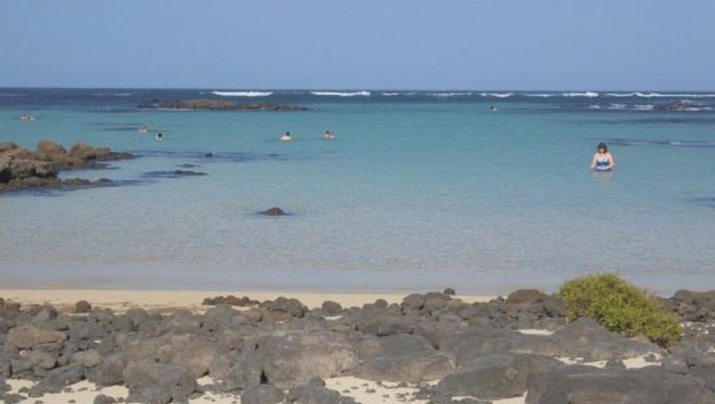 Arena volcánica de Caleta del Mojon Blanco, Haría (Lanzarote)