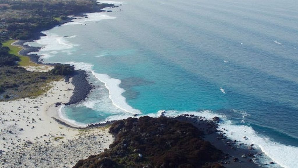 Entorno natural de Caleta del Mojon Blanco en Lanzarote
