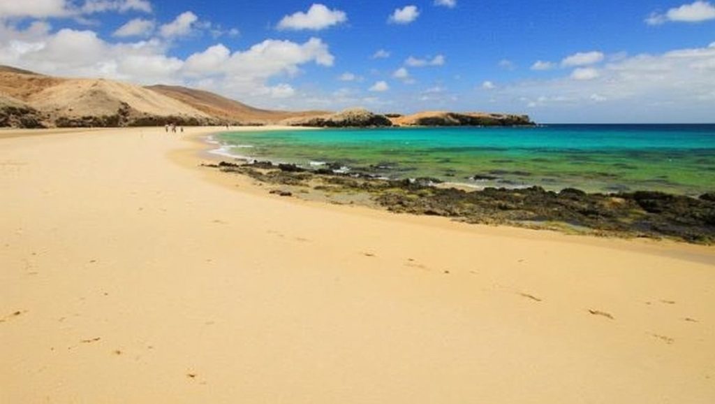 Panorámica de Caleta Larga, Lanzarote