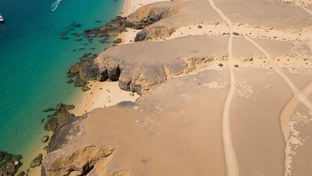 Arena volcánica de Caletón de San Marcial, Yaiza (Lanzarote)