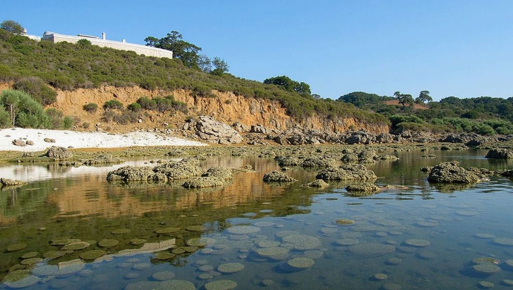 Ría y costa de Canto de Area en Vigo, Pontevedra