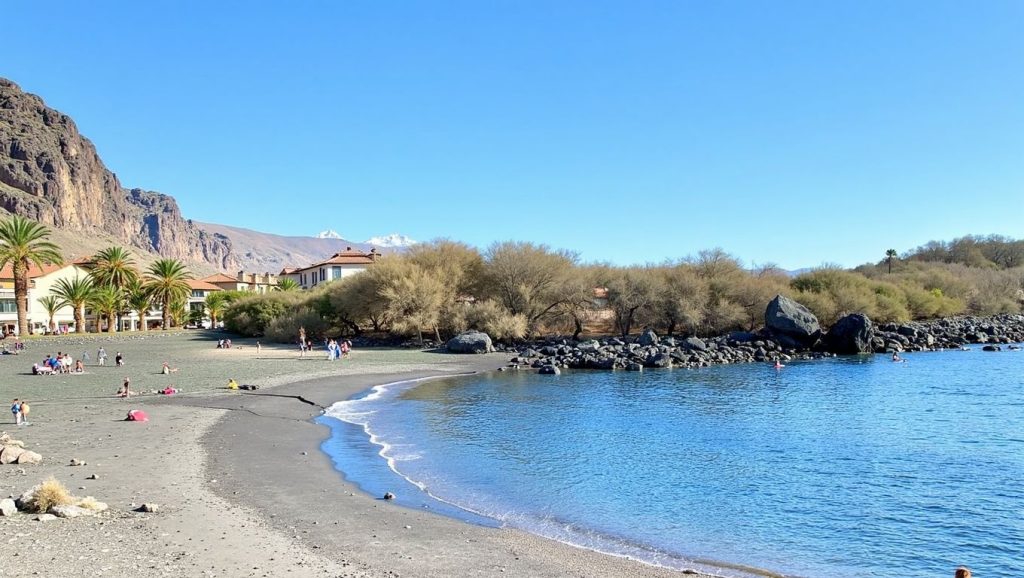Panorámica de Charco del Conde, La Gomera